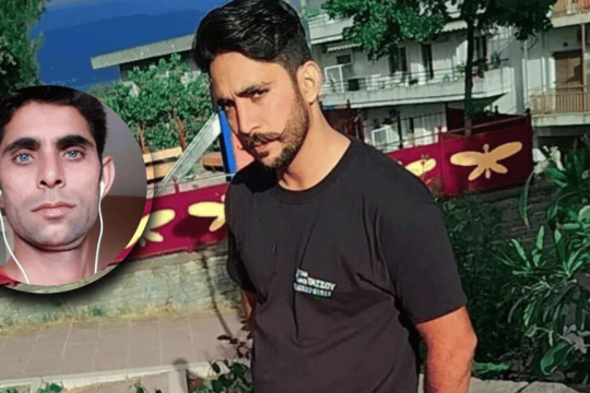 Ο Σαλμάν Μουχάμαντ και αροστερά ο Μουχάμαντ Γκιουλζάρ